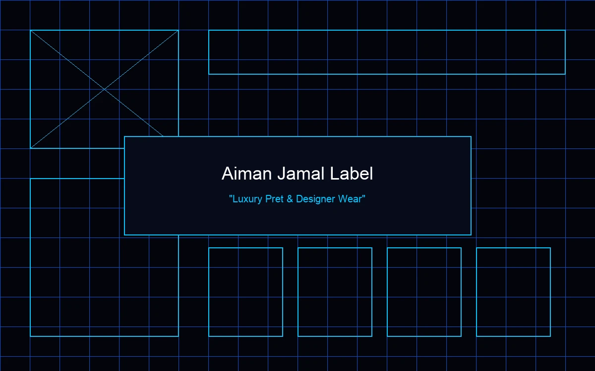 Aiman Jamal Label Luxury Pret & Designer Wear Website Preview