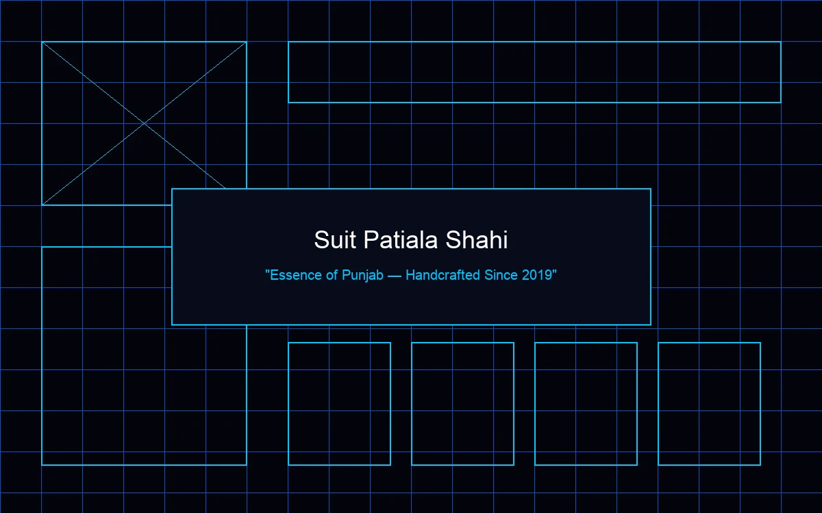 Suit Patiala Shahi Ecommerce Website Preview