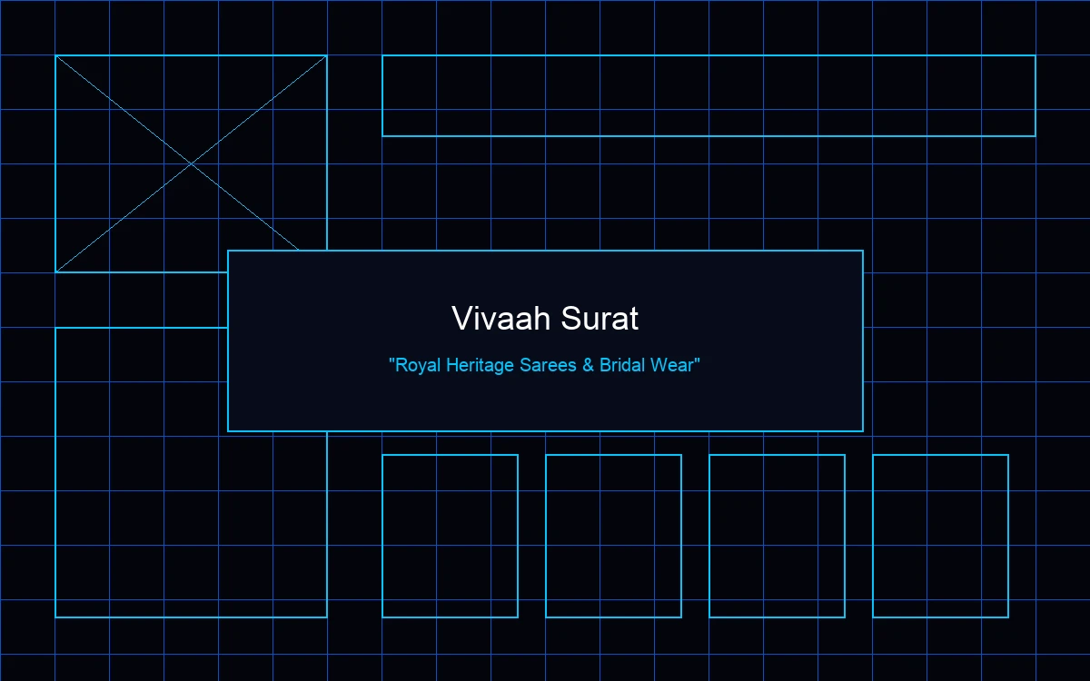 Vivaah Surat Bridal & Ethnic Wear Saree Website Preview